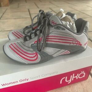 Ryka Women's Athletic Shoes in Gray and Pink